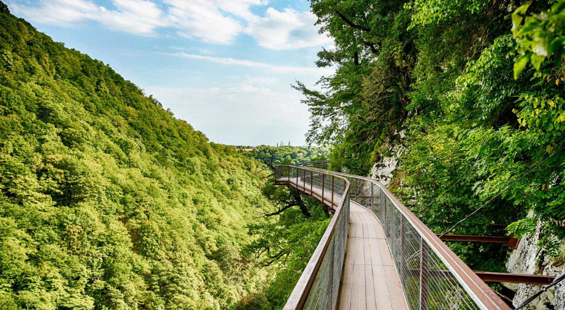 Okatse Canyon, Imereti, Georgia